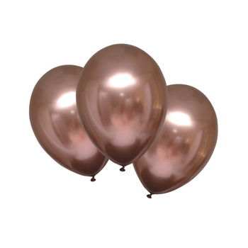 Balony 11" Satin Luxe róż pudrowy 6 sztuk