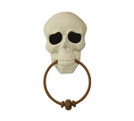 Dekoracja na drzwi - Kołatka czacha 30cm