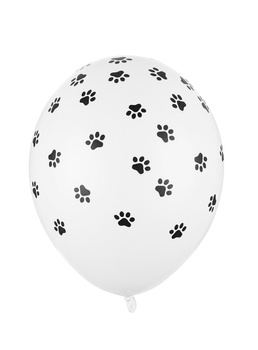 Balon 14" nadruk Słodki Kotek - Łapki 1 sztuka