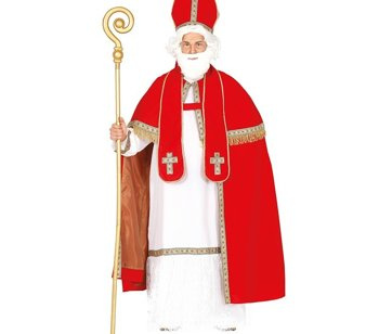 Laska św Mikołaja, złota - składana