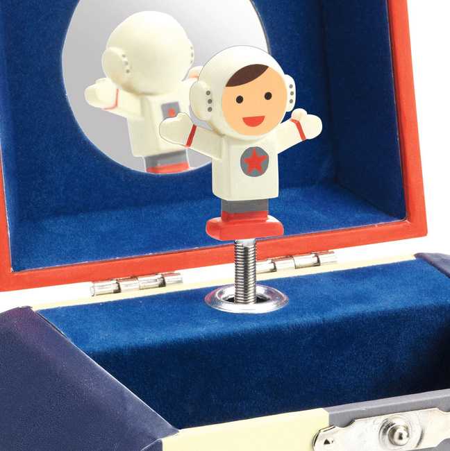 Szkatułka z pozytywką - Astronauta