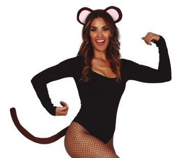 Opaska "Małpka" + ogon