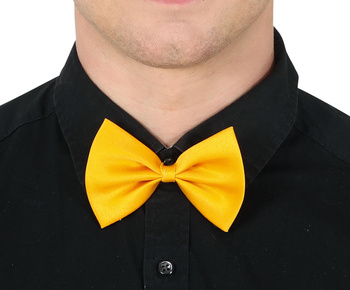 Muszka satynowa - żółta