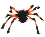 Pająk czarno - pomarańczowy 75cm
