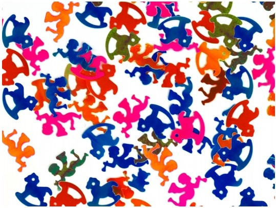 Konfetti Narodziny: aniołki, koniki, misie 15g