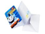 Thomas - Pociąg Tomek - 6 zaproszeń z kopertami
