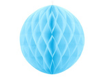 Rozeta honeycomb kula 30cm błękitna