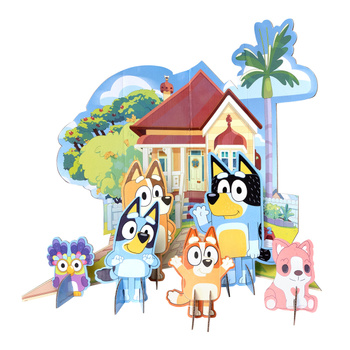 Bluey - Dekoracja stołu - figurki 7 elementów