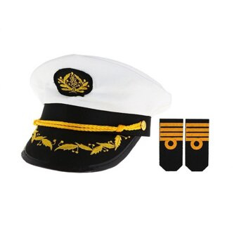 Czapka marynarz z pagonami r. L