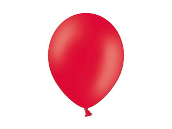 Balon Bel14 pastel czerwony RED 1 sztuka