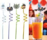 Hokus Pokus - Słomki zakręcone 4 sztuki