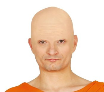 Czepek łysa głowa