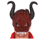 Maska plastikowa profilowana "Diabeł rogaty"