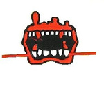 Opaska na oko krwawy znak