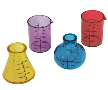 Kieliszki plastikowe probówka 30ml 4 sztuki