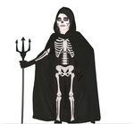 Peleryna dziecięca z kapturem" 100cm czarna