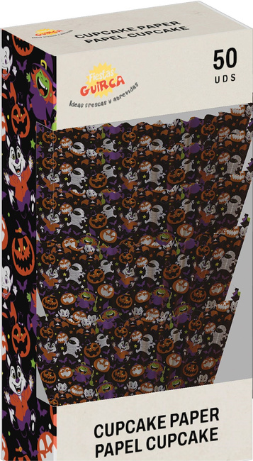 Monster - Papilotki do muffinek 50 sztuk