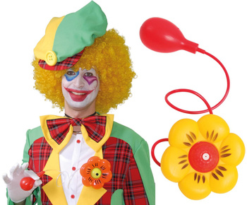 Kwiatek klauna z pompką