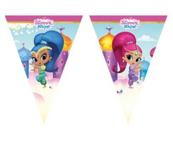 Shimmer & Shine - Baner z flagami 2,3 m