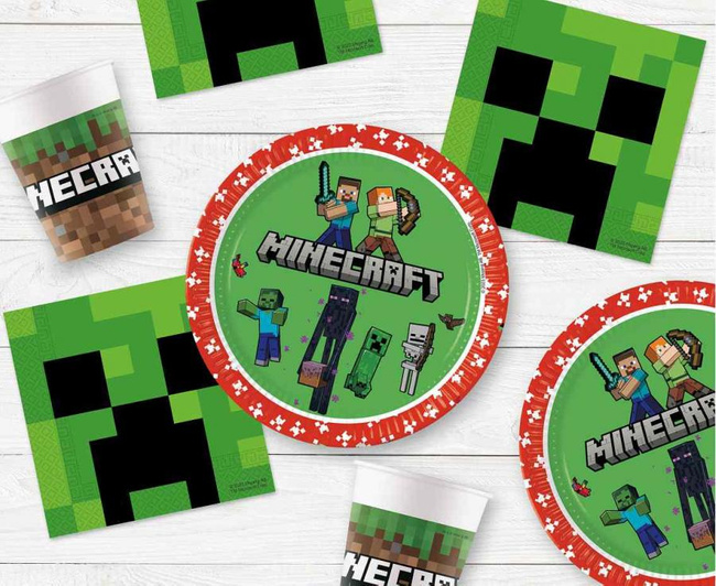 Game Minecraft - Serwetki 33cm 20 sztuk