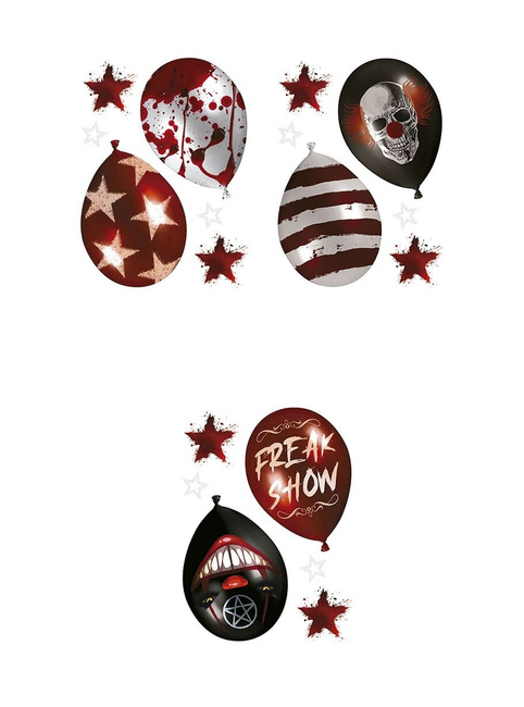 Circus - Dekoracja okna BALONY