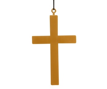 Krzyż księdza złoty 24cm