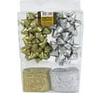 Zestaw do pakowania EXCLUSIVE srebrno-złoty