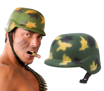 Akcesoria żołnierza - hełm moro L