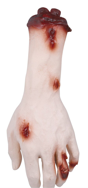 Ucięta dłoń z ranami 28cm