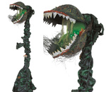 Halloweenowa dekoracja ogrodu interaktywna ROŚLINA 190cm