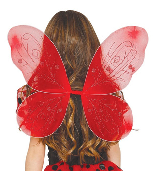 Skrzydełka Motylka - czerwone