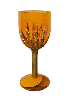 Kieliszek do wina "Dłoń szkieletu" 18cm