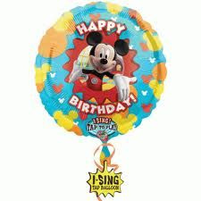 Balon foliowy GRAJĄCY 30" Mickey Mouse - Myszka Miki