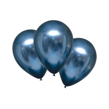 Balony 11" Satin Luxe niebieskie 6 sztuk
