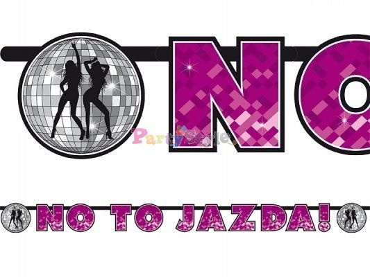 Baner holograficzny "No to jazda" 1,77m