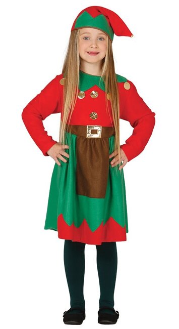 Kostium dziecięcy Elf w sukience