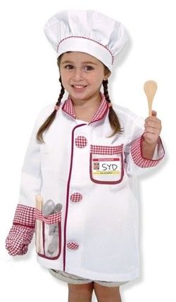 Kostium dziecięcy "Mały kucharz" + akcesoria