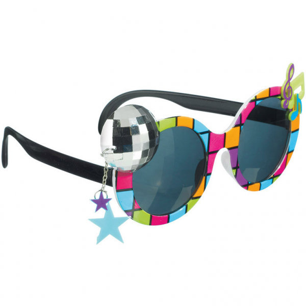Okulary "Disco lata 70' "